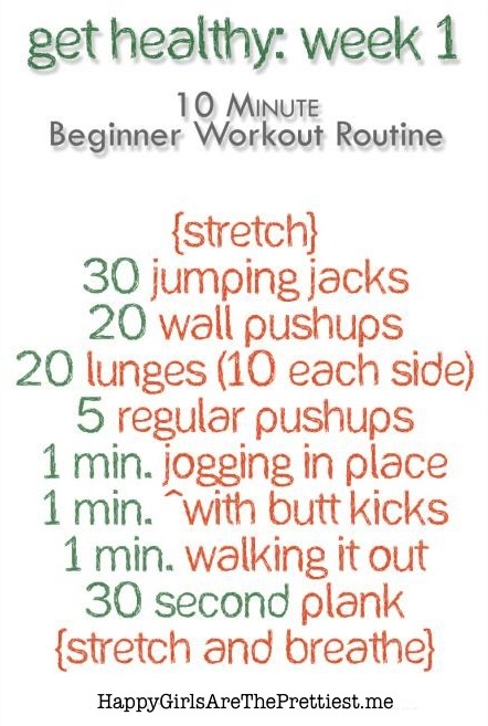 beginner workout