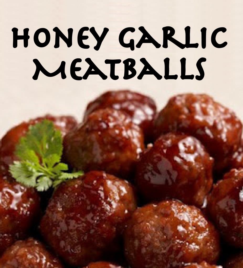 honey garlic meatballs