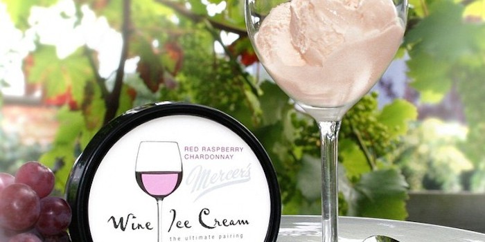 wine icecream