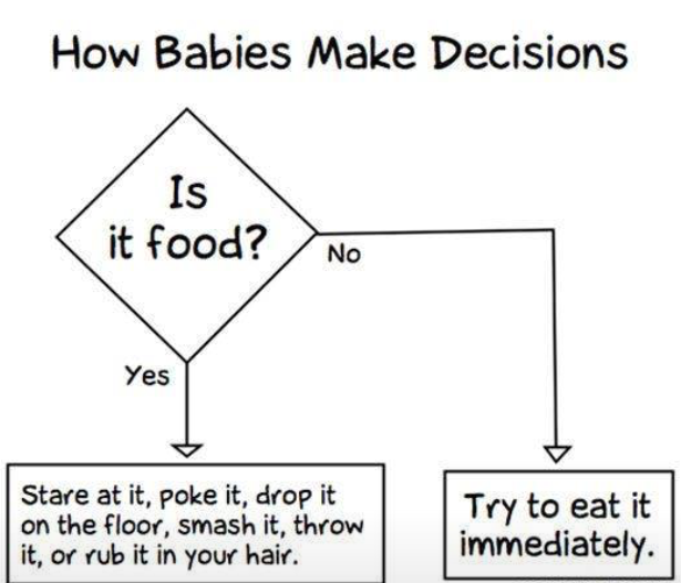 how babies decide to eat