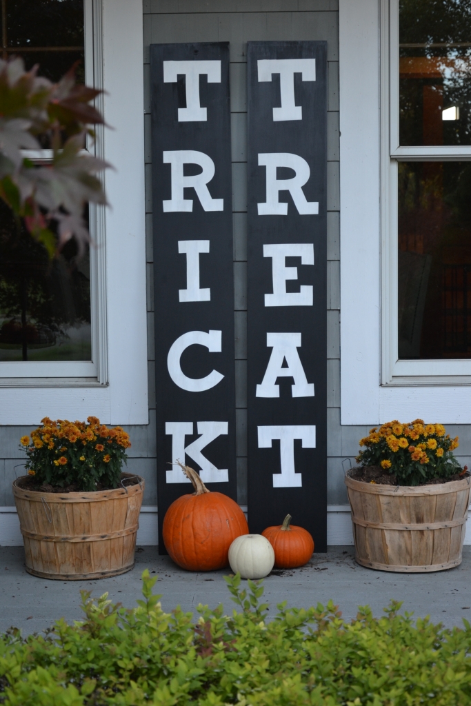 trick or treat signs